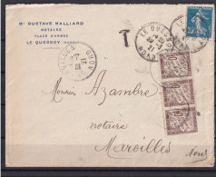 Lettre 2éme échelon (1921). - 1859-1959 Storia Postale