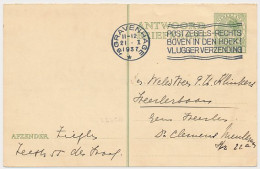 Briefkaart G. 230 A-krt. S Gravenhage - Heerlerbaan 1937 - Ganzsachen