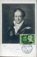 X0281 Hungary, Maximum 1954, The Poet Wolfgang Von Goethe - Schriftsteller