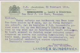 Briefkaart G. 80 A I Particulier Bedrukt Amsterdam 1912 - Ganzsachen