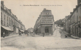 SO 15-(51) SAINTE MENEHOULD - RUE CHANZY ET COTE DU CHATEAU - ETS GOULET TURPIN - 2 SCANS - Sainte-Menehould