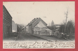 Nederbrakel - La Rue De La Station - 1908 ( Verso Zien ) - Brakel
