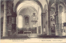 CPA - VELLE-LE-CHATEL - INTERIEUR DE L'EGLISE (RARE CLICHE - ETAT PARFAIT) - Autres & Non Classés