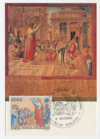 Maximum Card Vatican 1983 Preaching Of Paul In Athens - Altri & Non Classificati