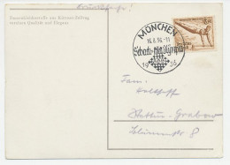 Postcard / Postmark Deutsches Reich / Germany 1936 Chess Olympiad Munchen - Zonder Classificatie