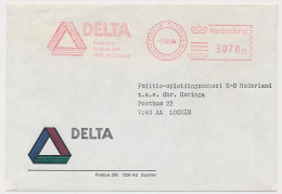Meter Cover Netherlands 1984 Mathematical Figure - Zutphen - Other & Unclassified