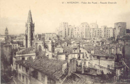 CPA - AVIGNON - PALAIS DES PAPES - FACADE ORIENTALE (ETAT PARFAIT) - Avignon (Palais & Pont)
