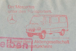 Registered Meter Cover Germany 1981 Van - Mercedes - Cars