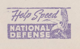 Meter Top Cut USA 1941 Help Speed - National Defense - Eagle - 2. Weltkrieg
