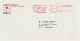 Meter Cover Netherlands 1984 Dutch Heart Foundation - Heart For Your Heart - The Hague - Autres & Non Classés