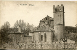CPA -  VAISON - L'EGLISE - Vaison La Romaine