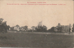 SO 19-(54) ENVIRONS DE LUNEVILLE - ASPECT DE LA FAISANDERIE APRES LE BOMBARDEMENT PAR LES ALLEMANDS  AOUT 1914 - 2 SCANS - Other & Unclassified