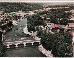 40 -  AIRE SUR L'ADOUR Le Pont Sur L'Adour, Vue Aérienne   Cpsm Gf   57 - Aire