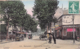 Suresnes  - Boulevard De Versailles - Automobiles   -  Hutchinson -  CPA °J - Suresnes