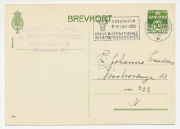 Postcard / Postmark Danmark 1952 Livestock Congress - Farm