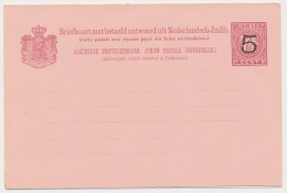 Ned. Indie Briefkaart G. 19 A - Netherlands Indies