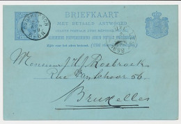 Kleinrondstempel Oudenbosch - Belgie 1899 - Unclassified