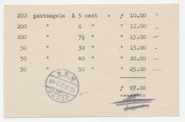 Joure 1931 - Kwitantie Postzegelkas - Unclassified