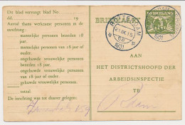 Arbeidslijst G. 15 A Locaal Te Rotterdam 1931 - Ganzsachen