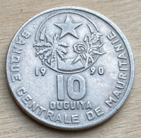 1990 Mauritania Standard Coin 10 Ouguiya,KM#4,7346K - Mauretanien
