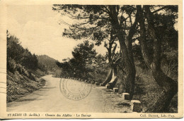 CPA -  SAINT-REMY - CHEMIN DES ALPILLES - LE BARRAGE (TRES RARE) - Saint-Remy-de-Provence