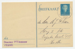 Veghel - Zwolle 1950 - Afzender Directeur Postkantoor  - Ohne Zuordnung