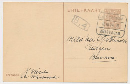 Treinblokstempel : Rotterdam - Amsterdam B 1924 - Unclassified