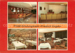 73723037 Templin FDGB Erholungsheim Friedrich Engels Hallenbar Fernsehraum Resta - Templin