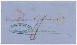 Takjestempel Oosterhout 1868 - Covers & Documents