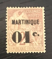 Timbre Neuf** Martinique 1888/1889 - Unused Stamps