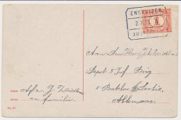 Treinblokstempel : Enkhuizen - Amsterdam A 1916 - Unclassified