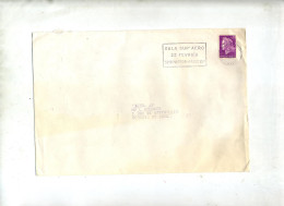 Lettre Flamme Paris Gala Sup'aero - Mechanical Postmarks (Advertisement)