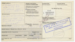 USA - Oosterhout 1984 - Pakketpost Uit Het Buitenland - Ohne Zuordnung