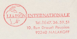 Meter Cut France 1991 Globe - Aardrijkskunde
