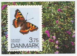 Postal Stationery Denmark 1993 Butterfly - Otros & Sin Clasificación