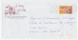 Postal Stationery / PAP France 2001 Mail Coach - Horse - Autres & Non Classés