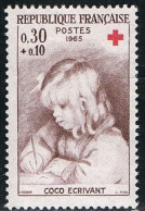 FRANCE : N° 1467 ** (Croix-Rouge) - PRIX FIXE - - Unused Stamps