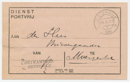 Dienst PTT Oisterwijk - Moergestel 1919  - Unclassified