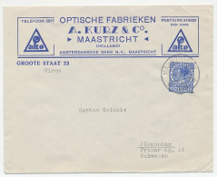Firma Envelop Maastricht 1939 - Optische Fabriek - Ohne Zuordnung