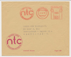 Meter Cover Netherlands 1955 Dutch Theater Center - Theatre