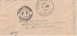 BASSE - TERRE ( Guadeloupe) : Cachet P.P. / Bande De Revue. (TTB) + T. à D. (ensemble Peu Courant.) - Cartas & Documentos