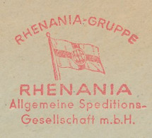 Meter Cut Germany 1970 Flag - Rhenania - Autres & Non Classés