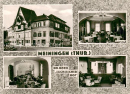 73722953 Meiningen Thueringen HO Hotel Saechsischer Hof Restaurant Cafe Mit Bar  - Meiningen