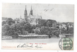 BASEL - SUISSE - CPA DOS SIMPLE De 1905 - Pfalz Und Munster - TOUL 7 - - Autres & Non Classés