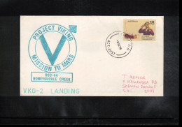 Australia 1976 Space / Weltraum VIKING 2 Mars Landing -Earth Tracking Station DSS-44 Honeysuckle Creek Interesting Cover - Etats-Unis