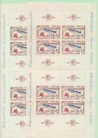 AC-248: FRANCE:  Blocs Feuillet N°6**(2)  Pliés - Mint/Hinged