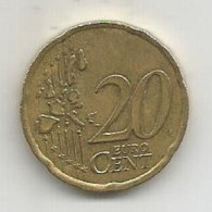 FRANCE 20 EURO CENT 2001 - Frankreich