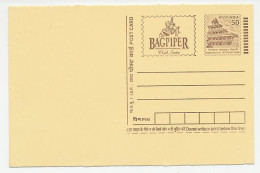 Postal Stationery India 2002 Bagpiper - Club Soda - Music