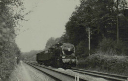 040-D-77, Boursonne Coyolles - Cliché J. Renaud, 1954 - Trains