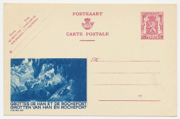Publibel - Postal Stationery Belgium 1946 Caves - Han And Rochefort - Other & Unclassified